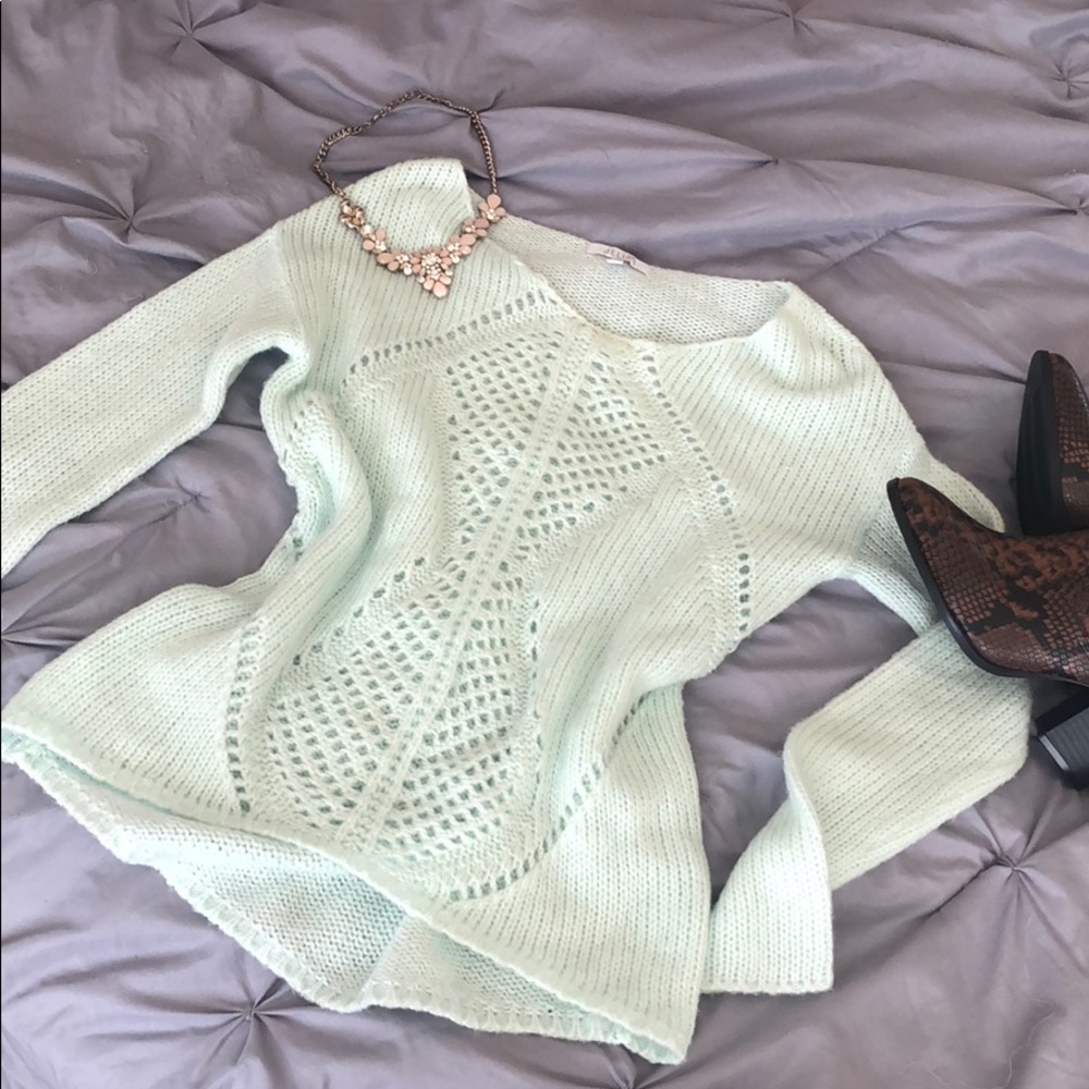 Mint Green Sweater